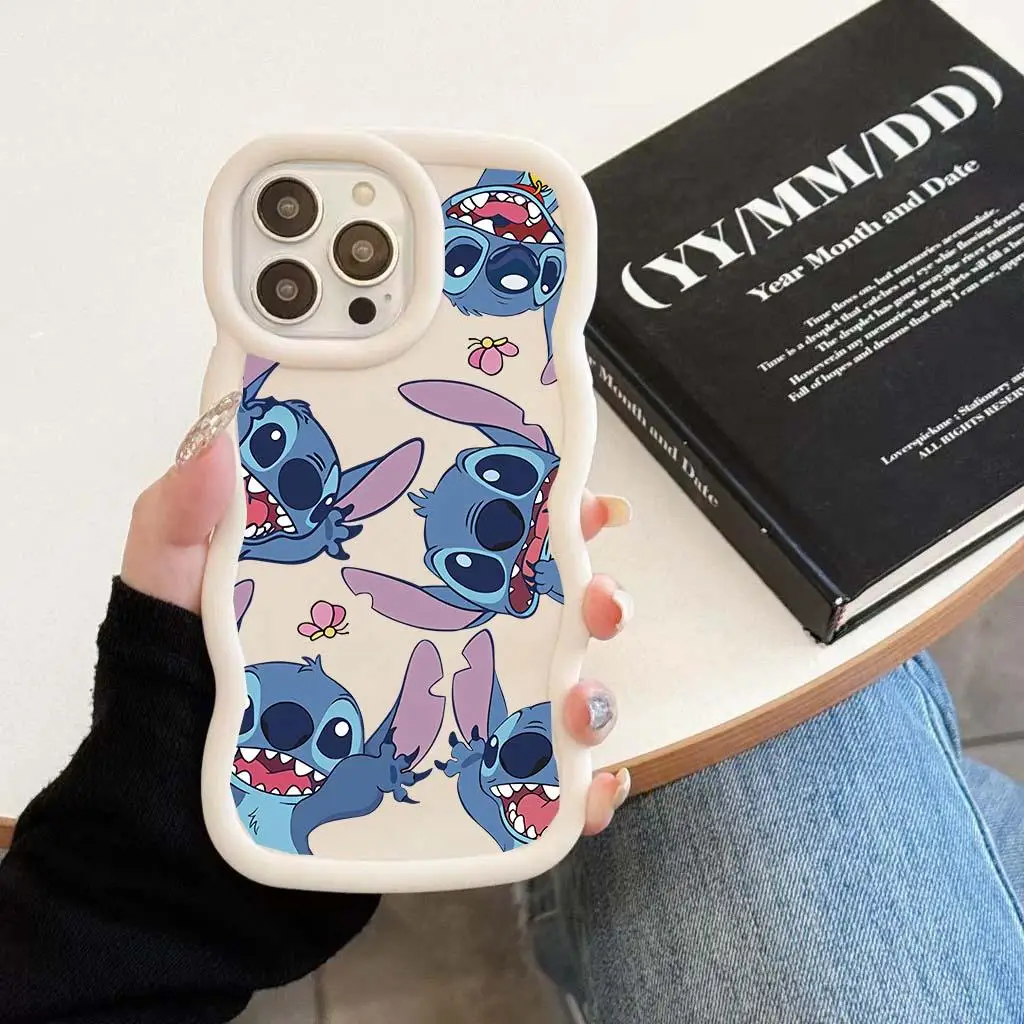 حافظة سيليكون لينة لهاتف Realme ، غطاء جانبي مموج ، غرزة لطيفة ، حلوى ، Realme C63 ، C67 ، C65 ، C53 ، 12 برو بلس ، 11 ، C55 ، C35 ، C11 ، C12 ، C15 #6