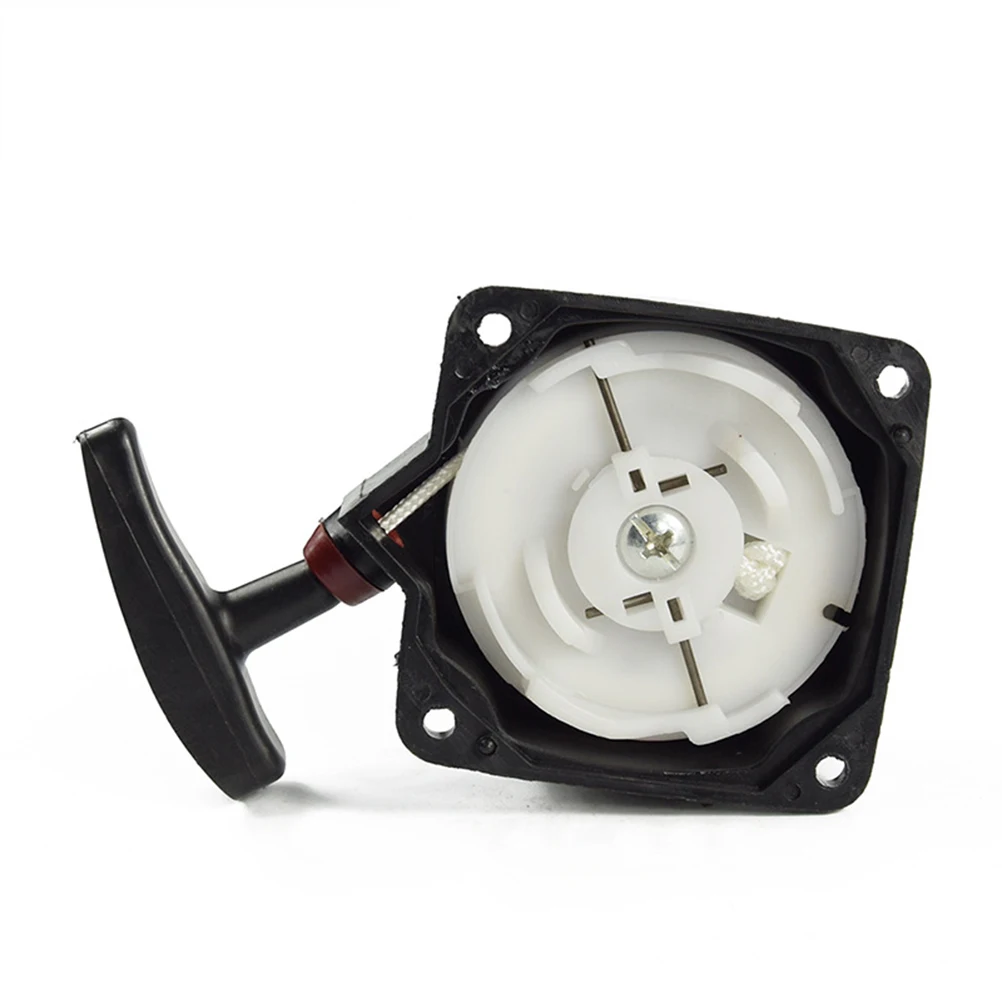 

Recoil Pull Starter For Hedge Trimmer Lawn Mower Durable Replacement Accessory Garden Tool Starter Assembly Replaces Original