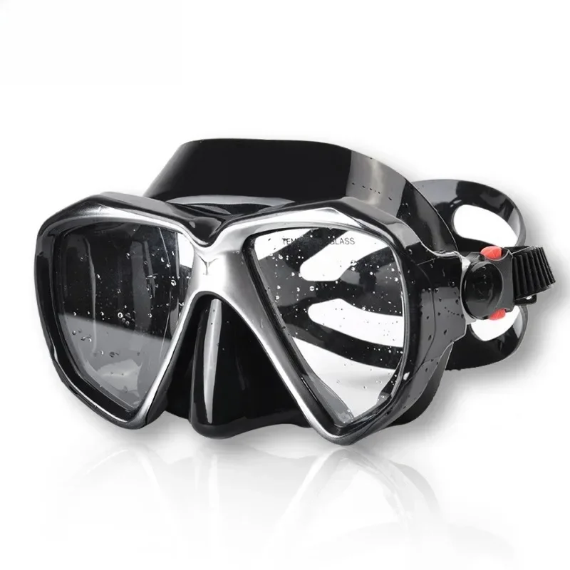 Adult myopia diving goggles mask full dry snorkel equipment set