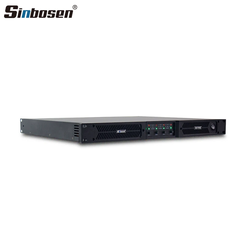 Sinbosen K4-1700 4 Channels 2800 Watts Into 4 Ohms Professional 1u Digital Class D Module Amplifier