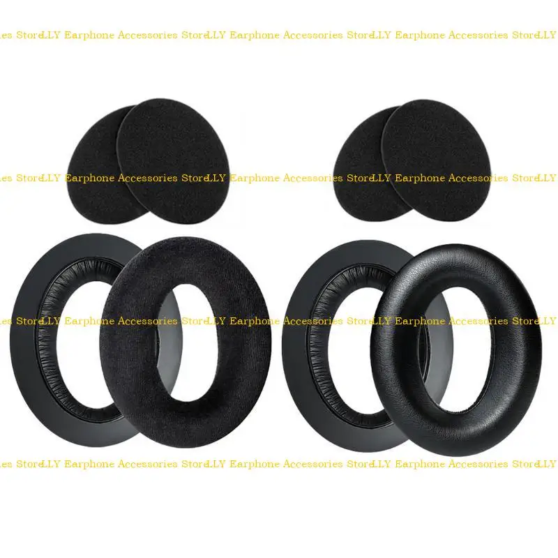 

462E Headphone Earpads for HD600 HD650 HD545 Headset Thick Sponge Cushion Earcups