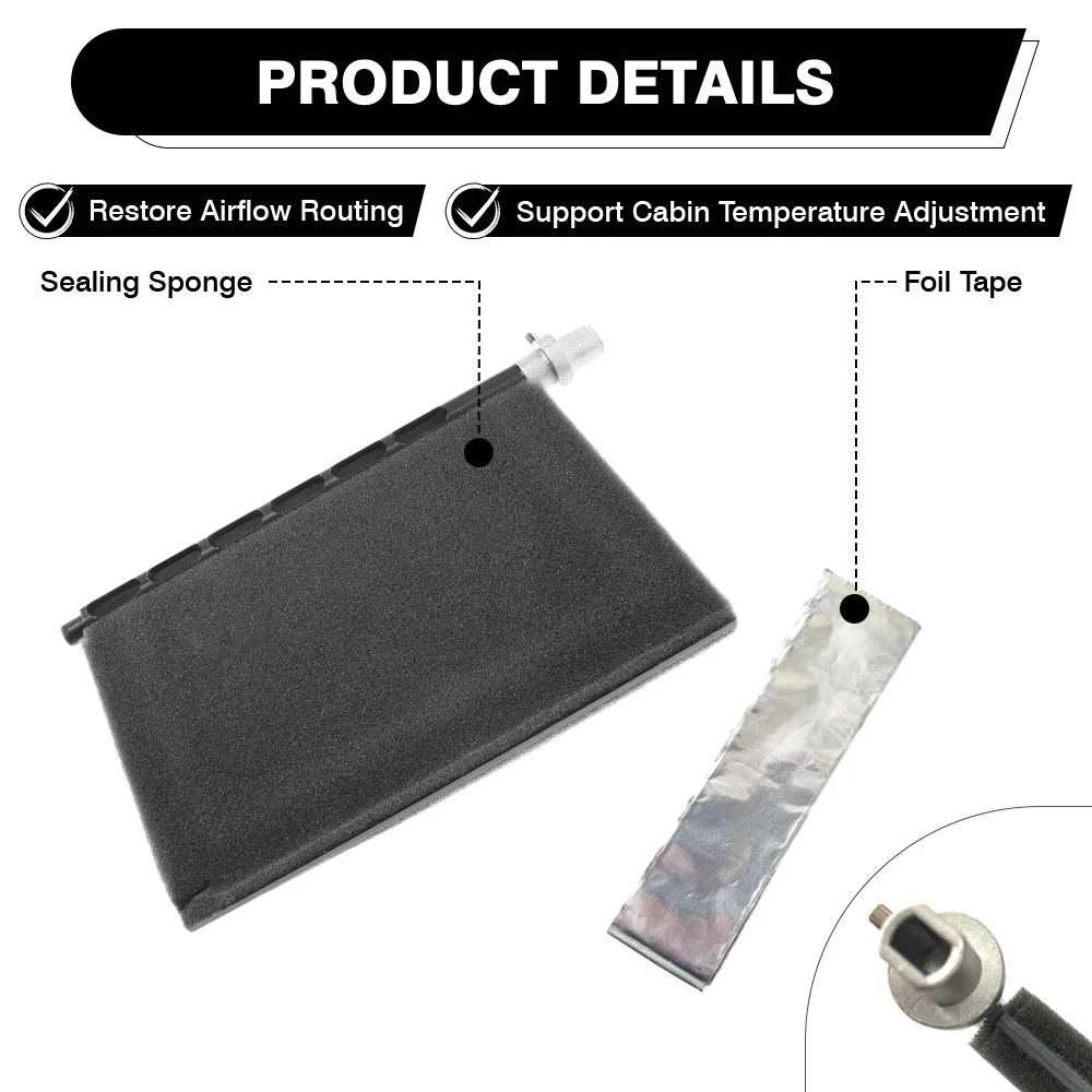 

For Jeep Grand Cherokee L6 4.0L V8 4.7L 1999-2004 HVAC Blend Door Repair Kit 902-321 902321 5134347AA