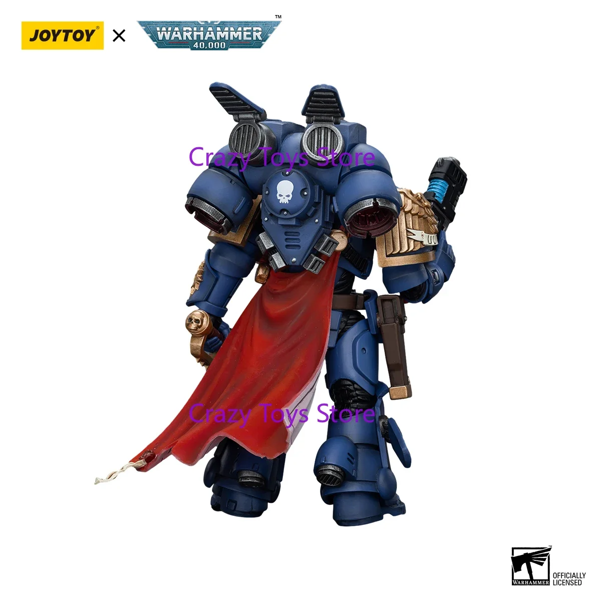 

[В НАЛИЧИИ] JOYTOY Warhammer 40K 1/18 Фигурки Ультрамарин Капитан С Jump Pack Модель Мальчик Подарок