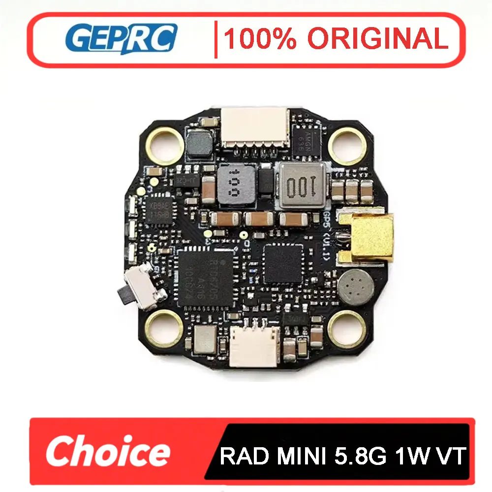 GEPRC RAD MINI 1W 5.8G 1000mW FPV VTX 2 - 6S 20X20mm RC Accessories Excellent Compatibility for RC Models