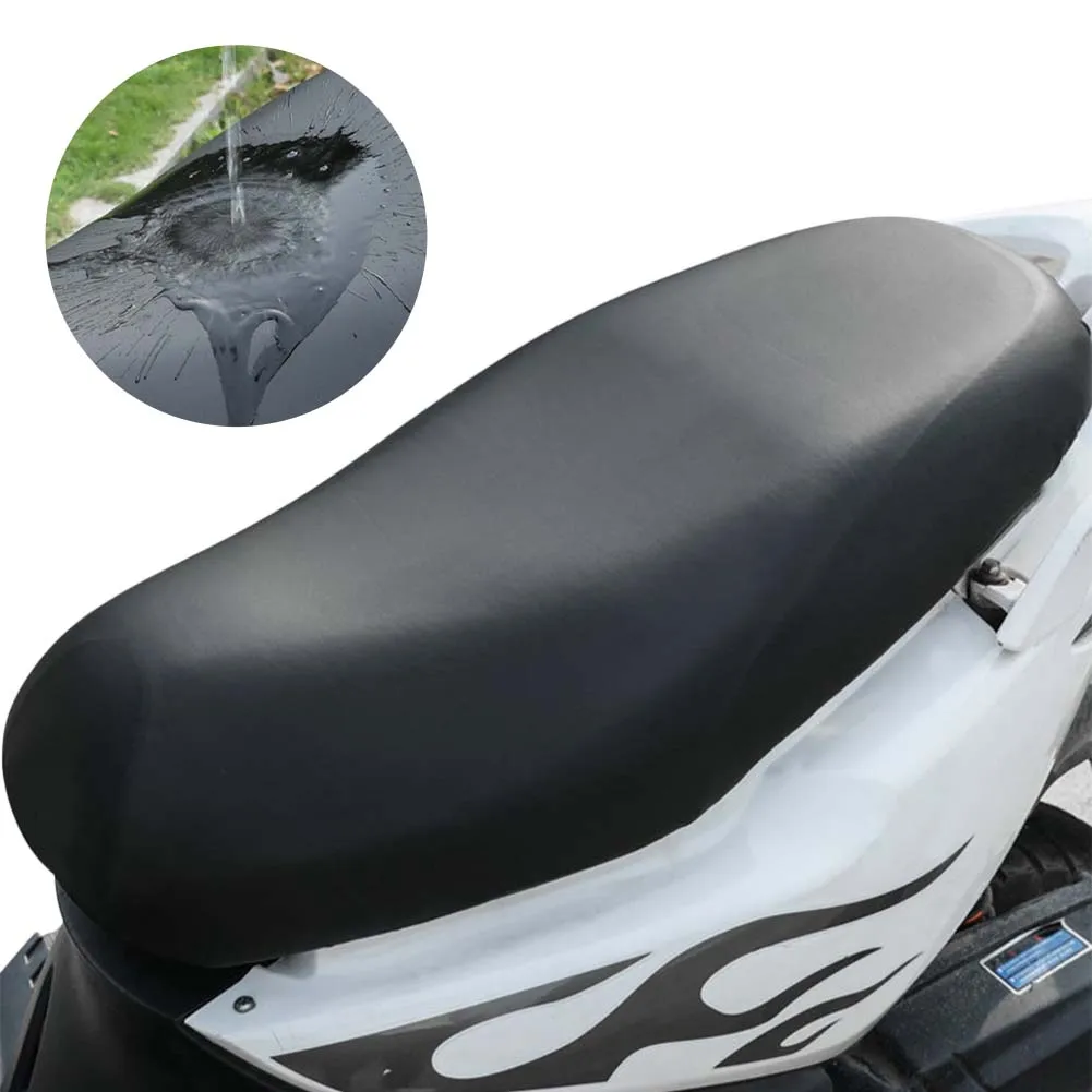 

Motorcycle Rain Seat Cover Universal Flexible Waterproof Saddle Cover Black 3D Dust UV Sun Sown Protect Motorcycle Accessories