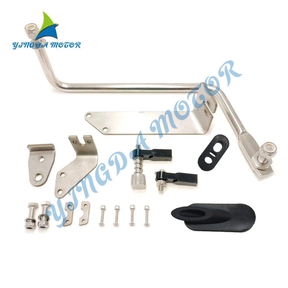 

The Front Operation Accessory Sleeve:Throttle Gear Bracket For Tohatsu /Mercury 15HP Outboard Motor 3G2-84905-0,M15D2 boat part