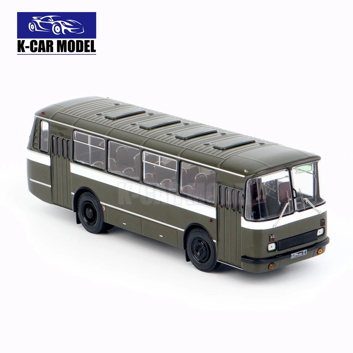 DEMPRICE 1/43 Ukraine LIAZ 695 City Bus Diecast Simulated alloy model