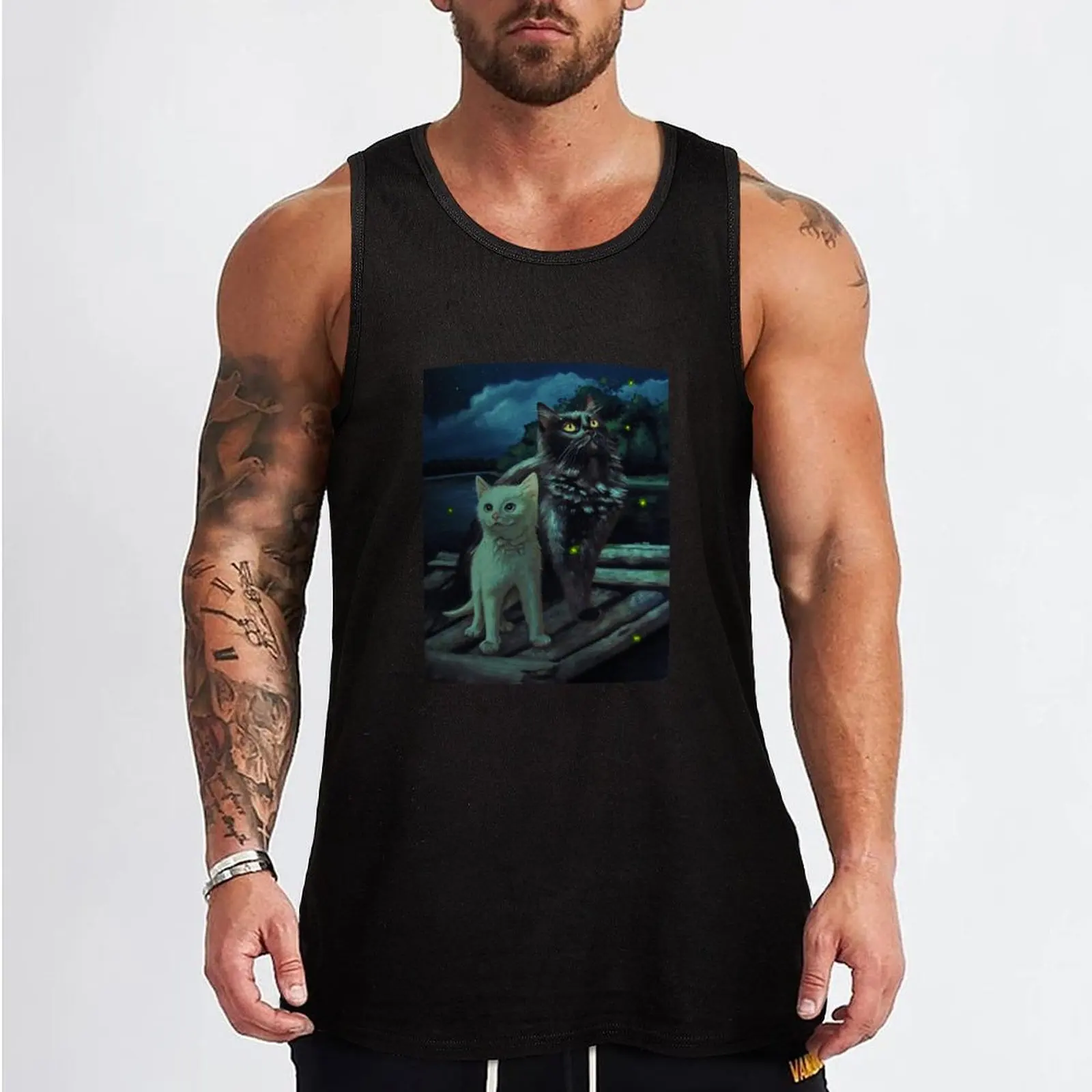 Big River Tank Top Men's gym clothing Male clothes