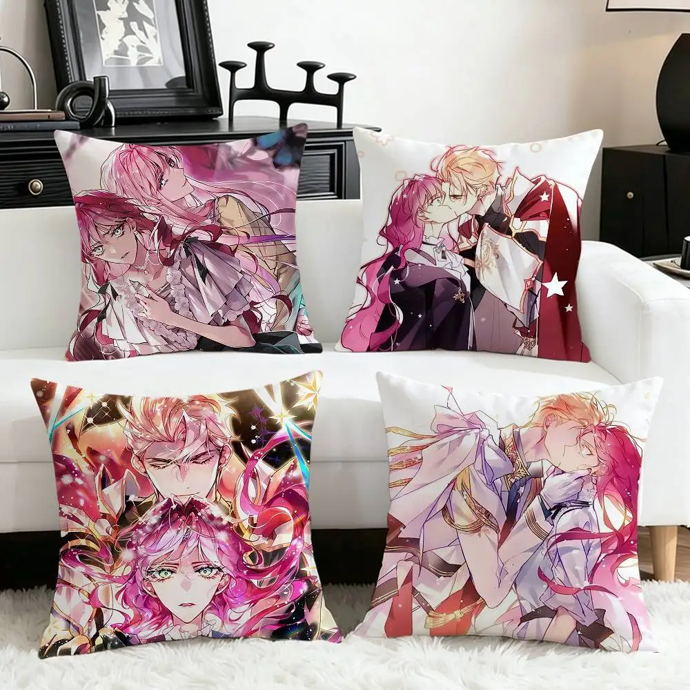 

Manga V-Villains Are Destined to Die Various Sizes Square Pillow Case For Car Home Bedchamber Decor