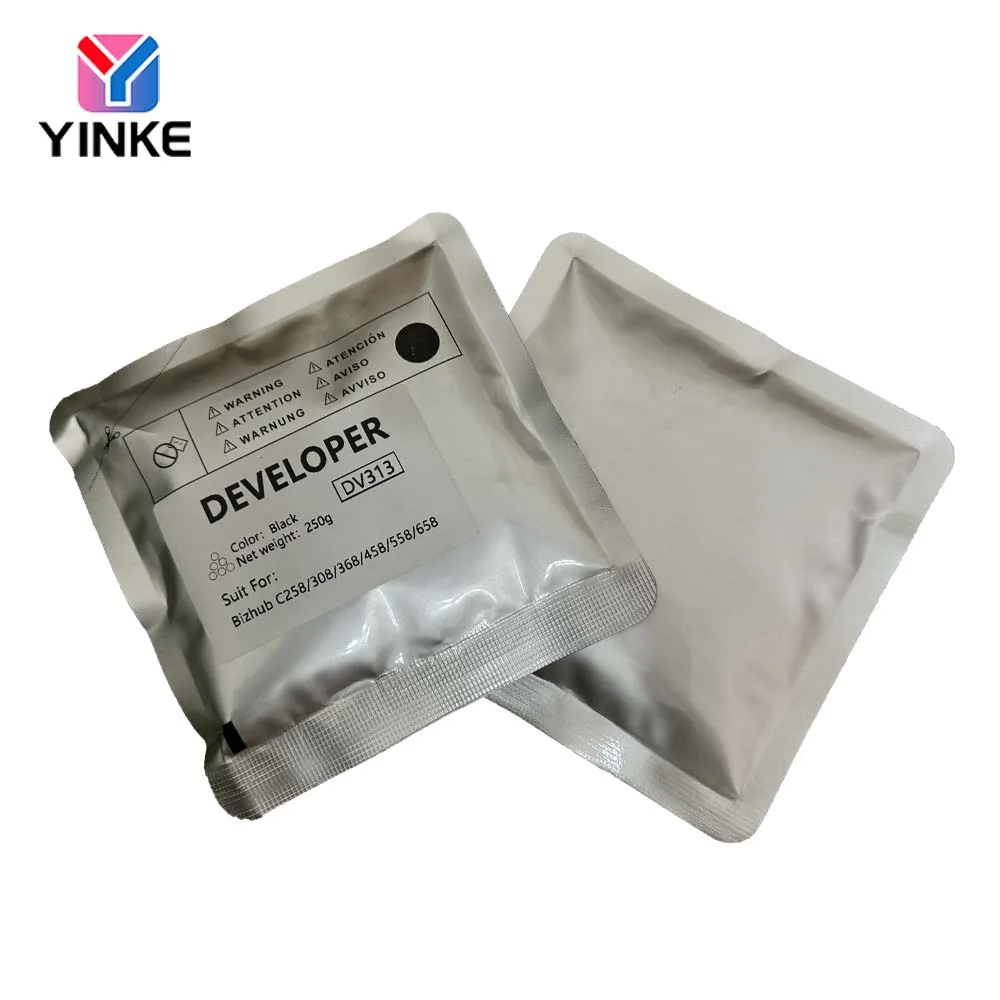 1 حقيبة/210 جرام DV313 مسحوق المطور لكونيكا مينولتا Bizhub C258 C308 C368 C458 C558 C658 جودة عالية متوافق اليابان الناقل