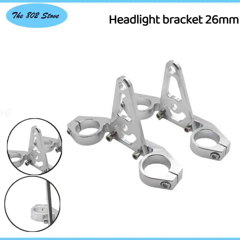 

26MM Motorcycles Fork Tubes Headlight Mount Bracket Clamp Headlamp Holder For Honda Z50 Z50A Z50J Z50R Bike Universal