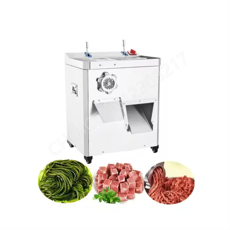 220V Electric Fresh Meat Grinder Machine Automatic Rmeat Chopper Machine Commercial Make Dumpling Filling Machine