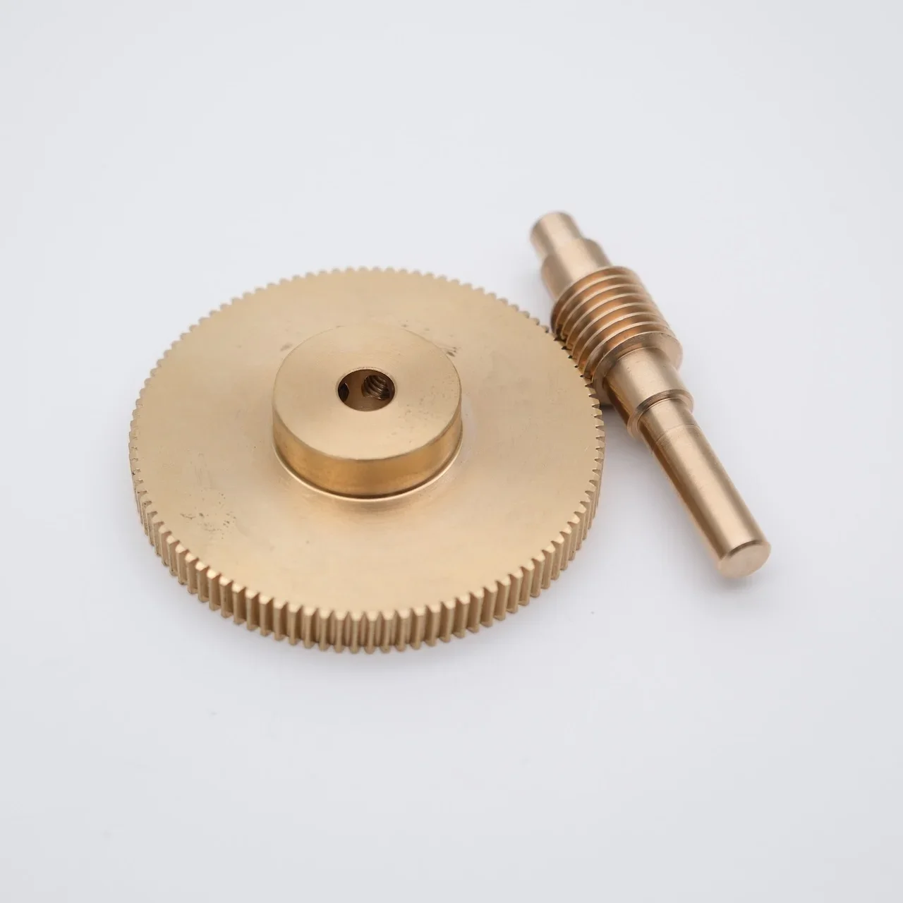 0.5M Precision Worm Gear Reducer 1:20/30/40/50/60/70/80/100 PTZ Reducer Turbine Cppper Bearing Parts