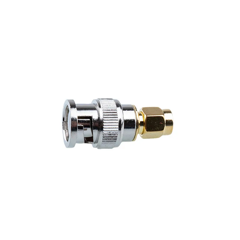 1pcs Coaxial RF Connector BNC Male to SMA Male Internal Screw BNC Bayonet Connector