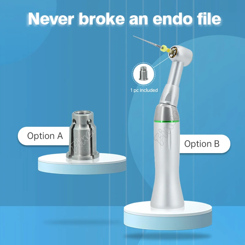 Endomotor Dental Reciprocating Handpiece Speed Reduction 10:1 Against Endodontic Angle for Engine Hand File Endodontic Treatment