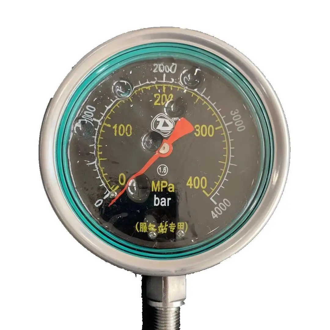 400Mpa Diesel Common Rail Pump Plunger Pressure Test Gauge 4000bar Pressure Meter Tool Set