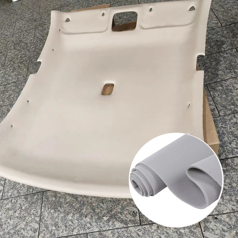 

MPV RV Repair Renovations Sky Fabrics Car Auto Material Headliner Foam Backed for Cars Trim Ceiling Roof Liner Fabric Upholstery