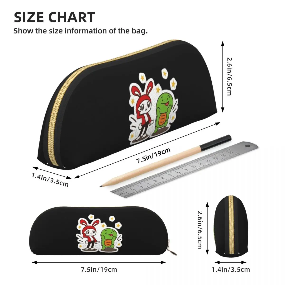 Jj ميكي مايزن مقلمة حامل قلم تخزين لوازم مكتبية تخزين كبير صندوق القلم حقيبة أقلام رصاص لهدايا الطلاب