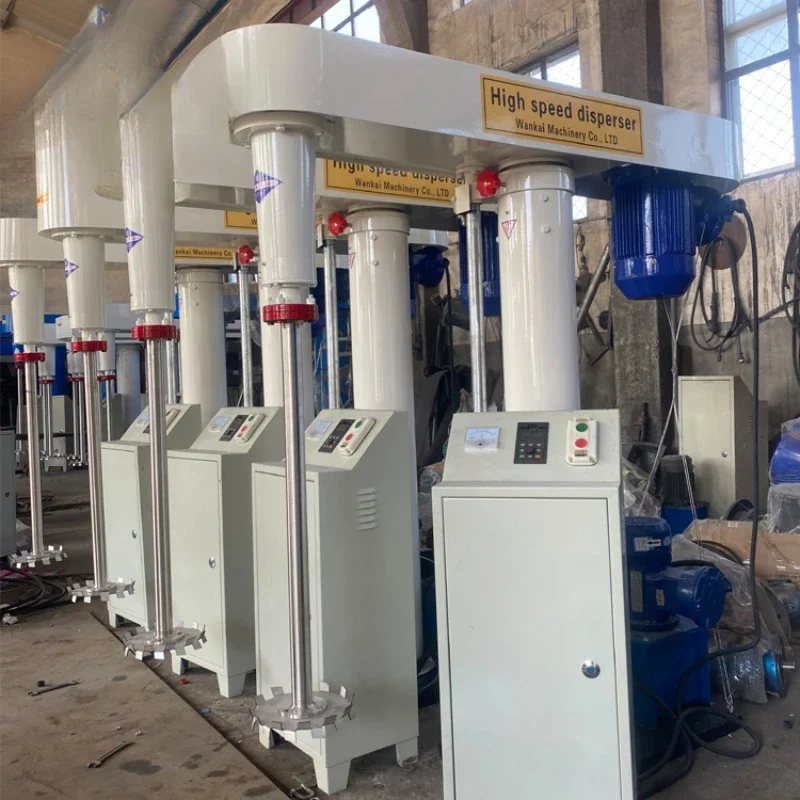 High Speed Disperser Stirrer Variable Frequency Disperser Stirrer Chemical Paint Paint Grinding Homogenizer Heated