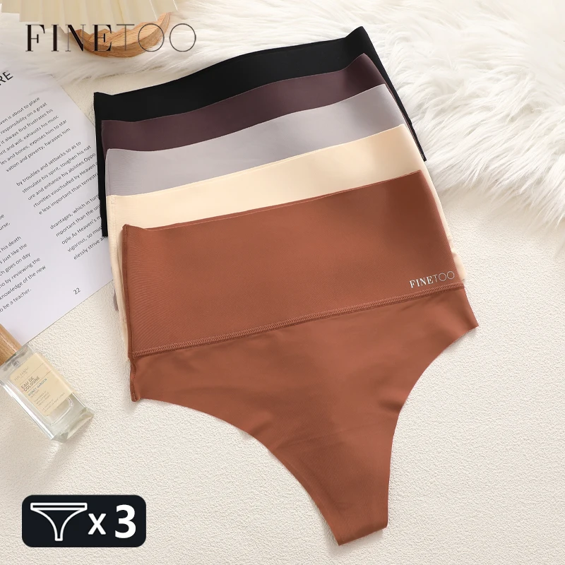 3Pcs Frauen Nahtlose Taille Trainer Shapewear Höschen Sexy Bauch-steuer Unterwäsche Hüfte Butt Heber Thongs Körper Gestaltung Dessous