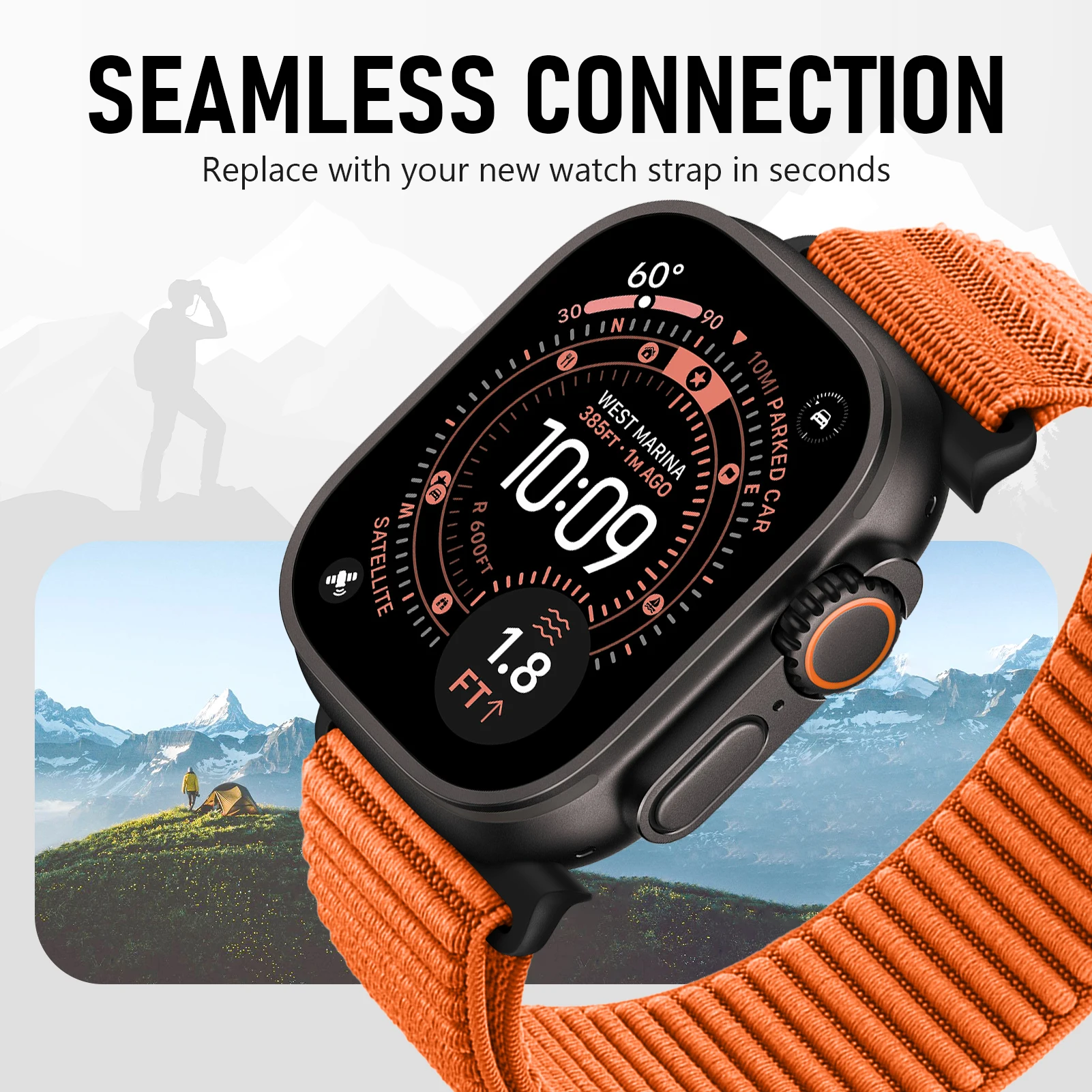 Pulseira esportiva para apple - Smartwatch Apple Watches For Men avaliação e preço