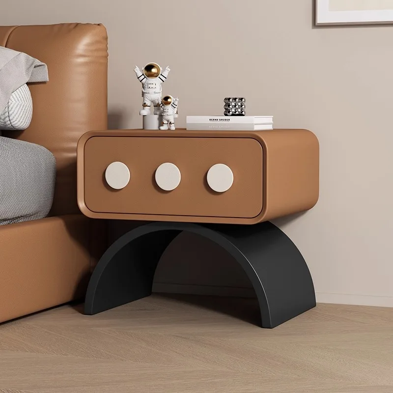 منضدة سوداء مخفية عالمية طبيعة فيكتورية حديثة آمنة للكبار منضدة درج تخزين ميسا دي كابيسيرا حامل ليلي #4