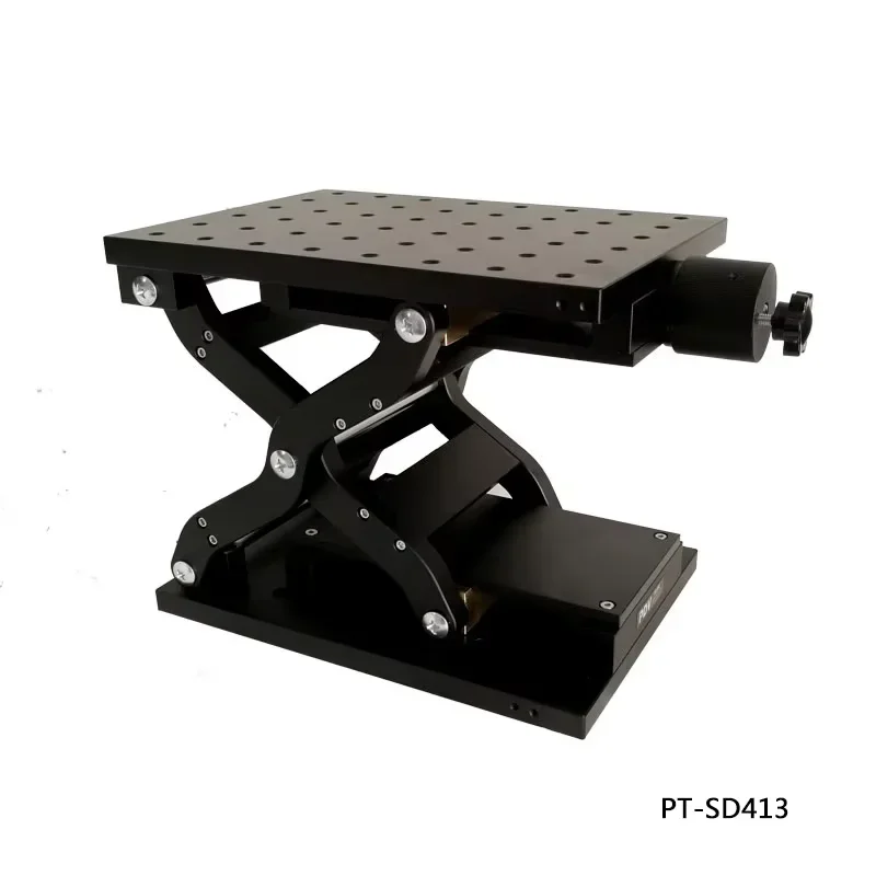 Z-axis Manual Lab Jack, Precise Manual Lift, Optical Sliding Lift Longitudinal displacement table Bulk discount  PT-SD413