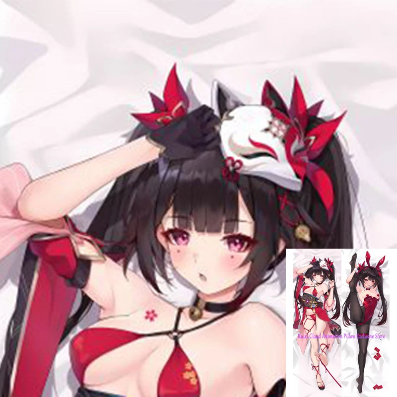 

Dakimakura Anime Hanabi Double-sided Print Life-size Body Game Pillow Cover Bedding Gifts