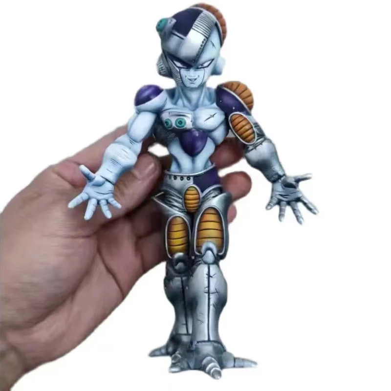 18cm Dragon Ball Z Robot Frieza Action Figure Mechanical Form Frieza Figurine Doll PVC Anime Model Toys Ornament Collection Gift