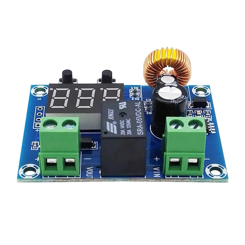 1PCS XH-M609 DC voltage protection module Lithium battery under voltage loss, low power, disconnect output 6-60V