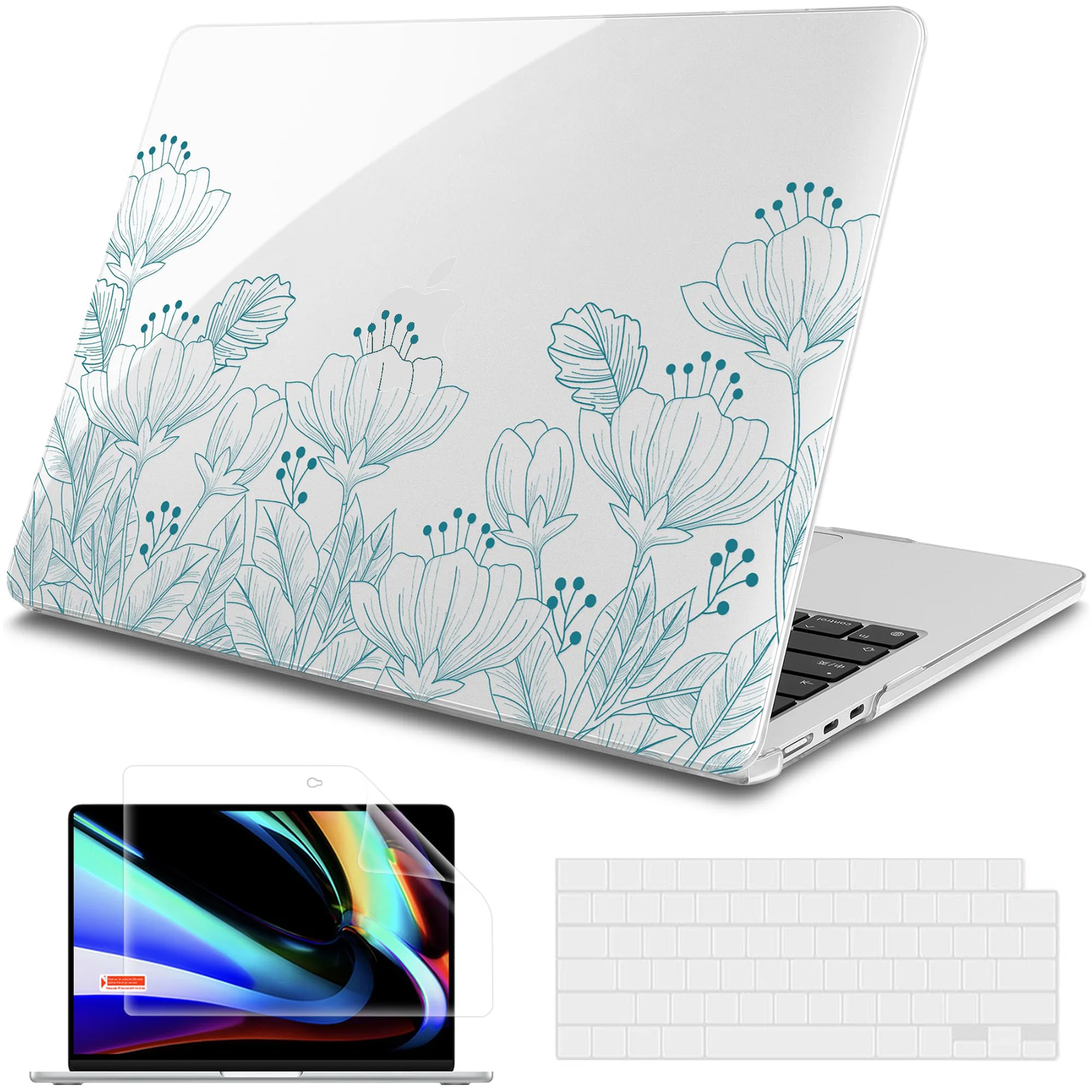 

Laptop Case for Macbook Air 13 Inch Pro 13.3 14 15 16 2022 2023 2024 M1M2 M3 A1466 A1502 A2992 A991 A3113 A3114 A2941 Cover Case