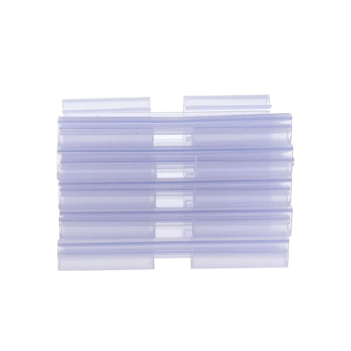 50Pcs Price Tags PVC Transparent Premium Plastic Clips for Shop Supermarket Mall Retail Store 40x60mm Plastic Price Tag