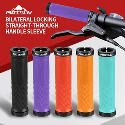 MOTSUV Bicycle Grips MTB Cycling Alluminium Alloy Lockable Handle Grip Anti Slip Grips for MTB Bike Handlebar Bicycle Accessory