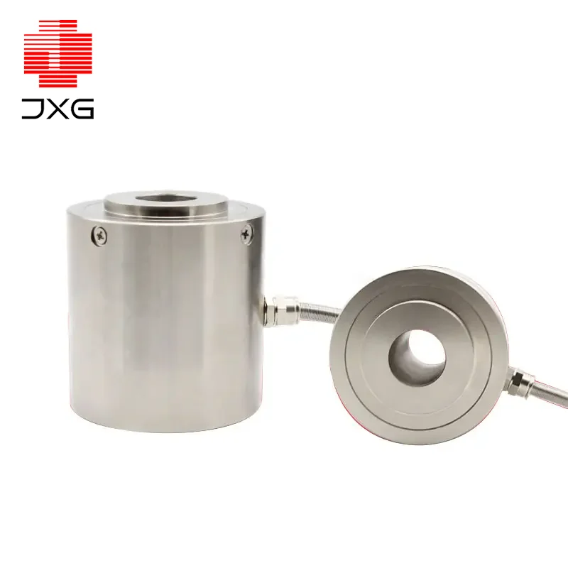 Circular Ring Load Cell 5-10T 20-50T High Precision Tension Compression Force Sensor for Automation Equipment & Heavy Duty Weigh