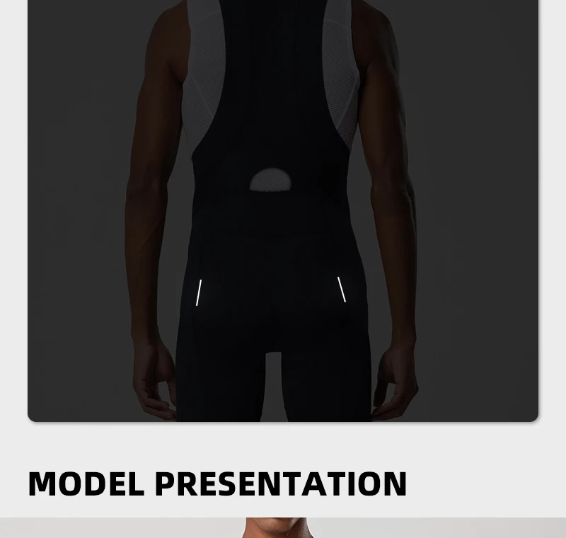 YKYWBIKE Herren Radsport-Trägerhose 8 Stunden Fahrkomfort Gepolsterte Fahrrad-Trägerhose Rennrad Sommer-Trägerhose Fahrrad-Trägerhosen – Detail 13