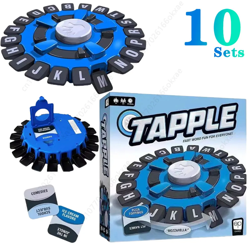 1-10Sets Usapoli Tapur Tapple Board Game Family Parent-child Interactive Desktop Creative Interactive Coordination Party Game