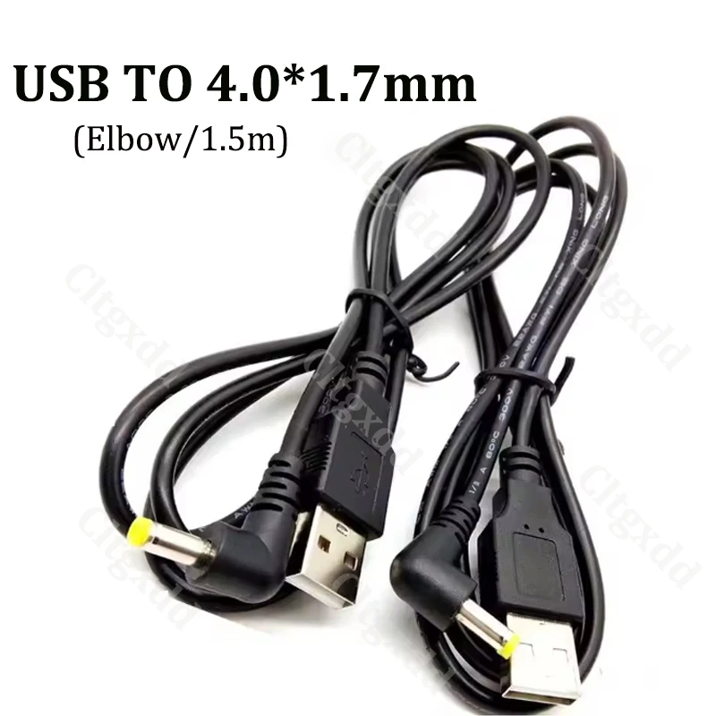 Cltgxdd 2 Stück 5V Typ-C zu DC Ladekonverter USB zu DC 4,0x1,7mm Stromkabel Geeignet für PSP 1000 2000 3000 0,8M – Detail 5