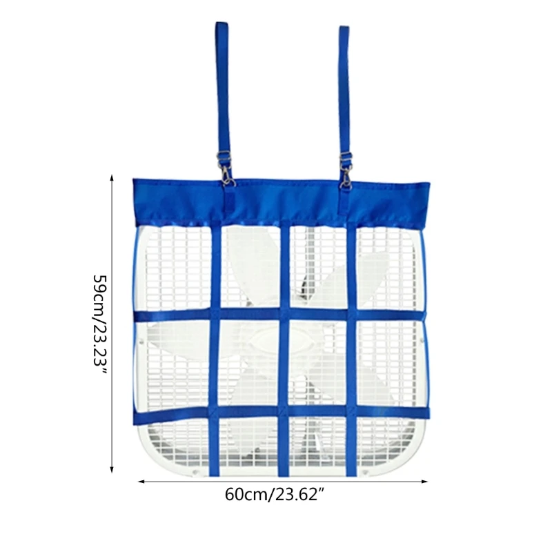 Horse Stall Fan Bag Hanging Web Box Fan Holder Electric Fan Hanging Bag D5QD