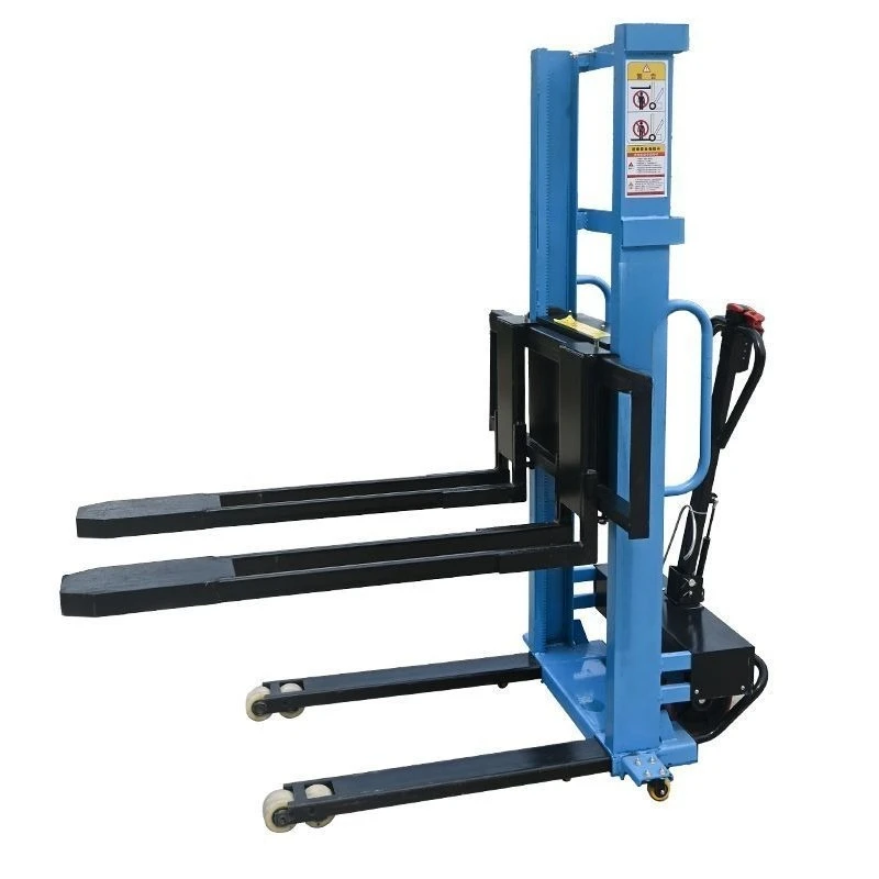Fully Electric Self Loading Forklift Self Climbing Boarding Vehicle Small Portable Lifting Loading Unloading Stacking Tool