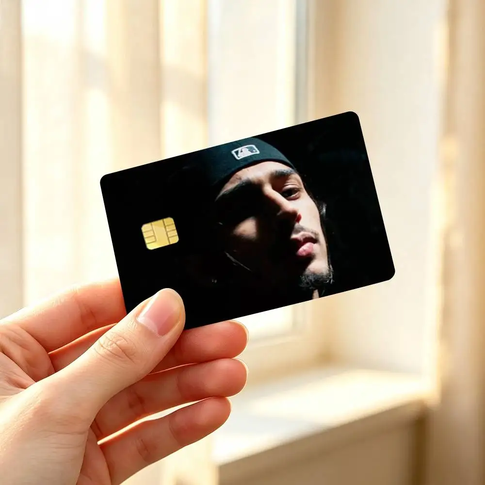 Rapper Streetwise Gritty Baby Gang Credit Card HD Stickers Premium matte film effectively prevents fingerprints