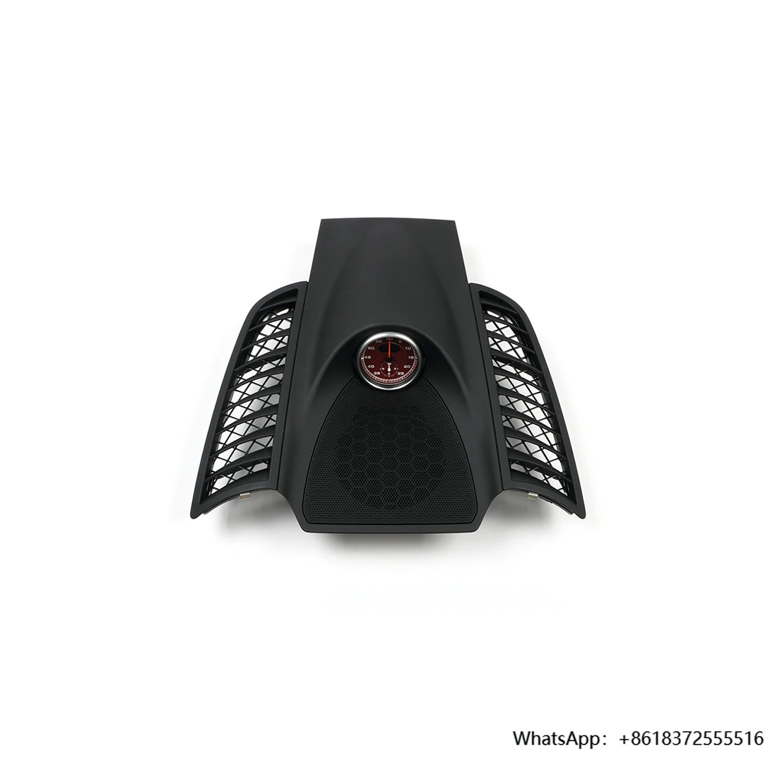 Car Stopwatch Panel Cover for Porsche Cayenne 958 Chrono Watch Interior Center Dashboard Clock Compass Modification Accessories