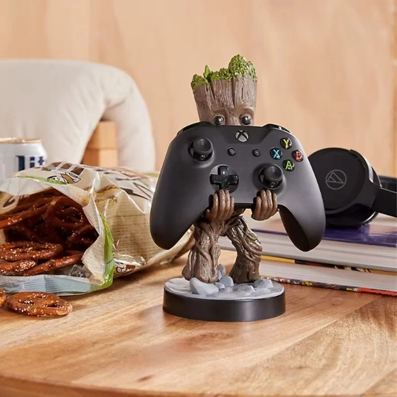 Groot Tree Man Black Warrior Deadpool Phone Ps5 Controller Stand Desktop Ornament Anime Student Xbox Placement Storage Hanging