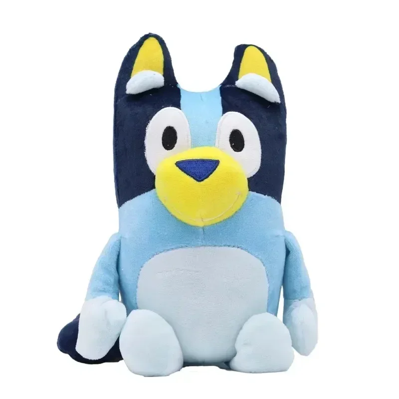 Popular Cartoon Dog Plush Toy Bluey Blue Dog Home Fill Animal Doll Children Birthday Gift Wholesale Cartoon Christmas Doll Toy