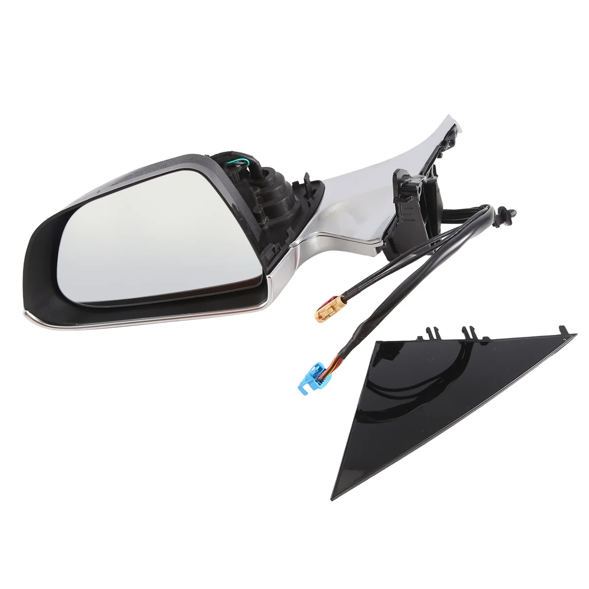 Auto Left Electroplating Exterior Rearview Mirror Exterior Side Mirror Rearview for Tesla Model 3