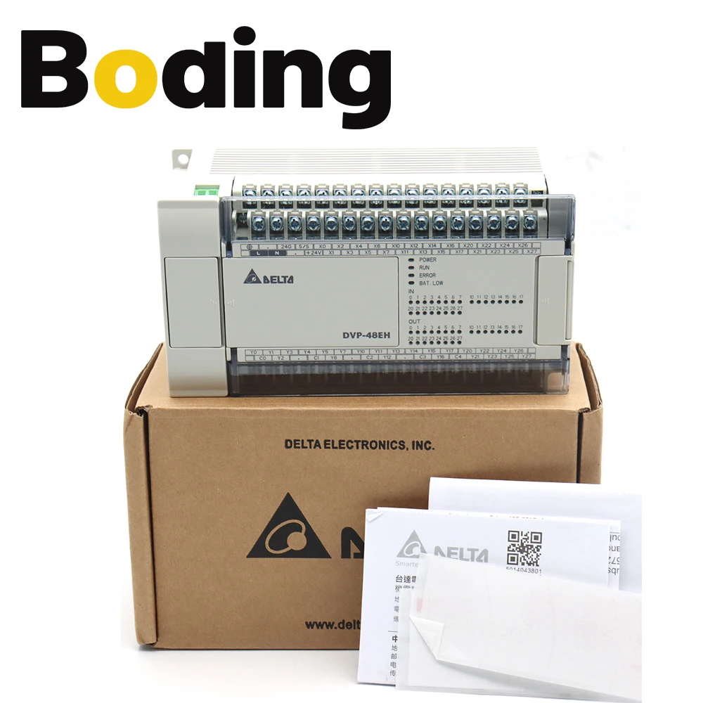 Boding Delta Eh3 Series Plc Dvp16/20/32/40/48/64 Eh00r3 Dvp80eh00t3 Dvp48eh00r3 Dvp16eh00t3 Dvp32eh00t3