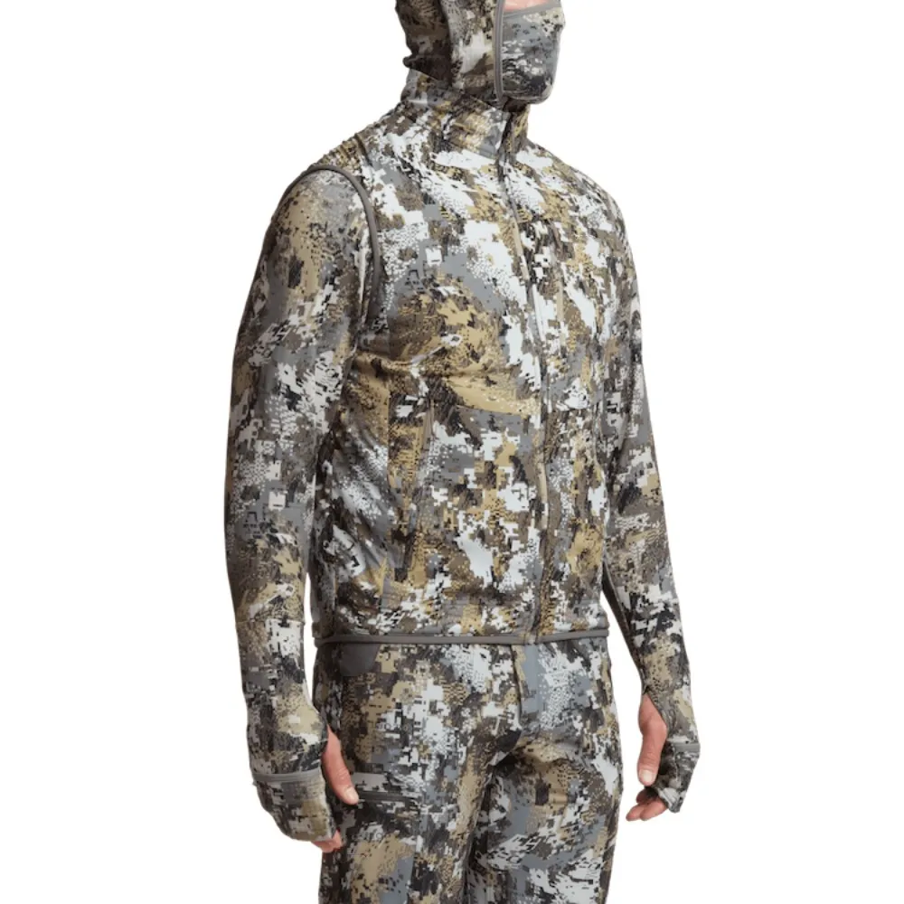 Hochwertige Herbst-Winter Herren Angelweste Tarnmuster Ambient 100 Jagdweste – Detail 12