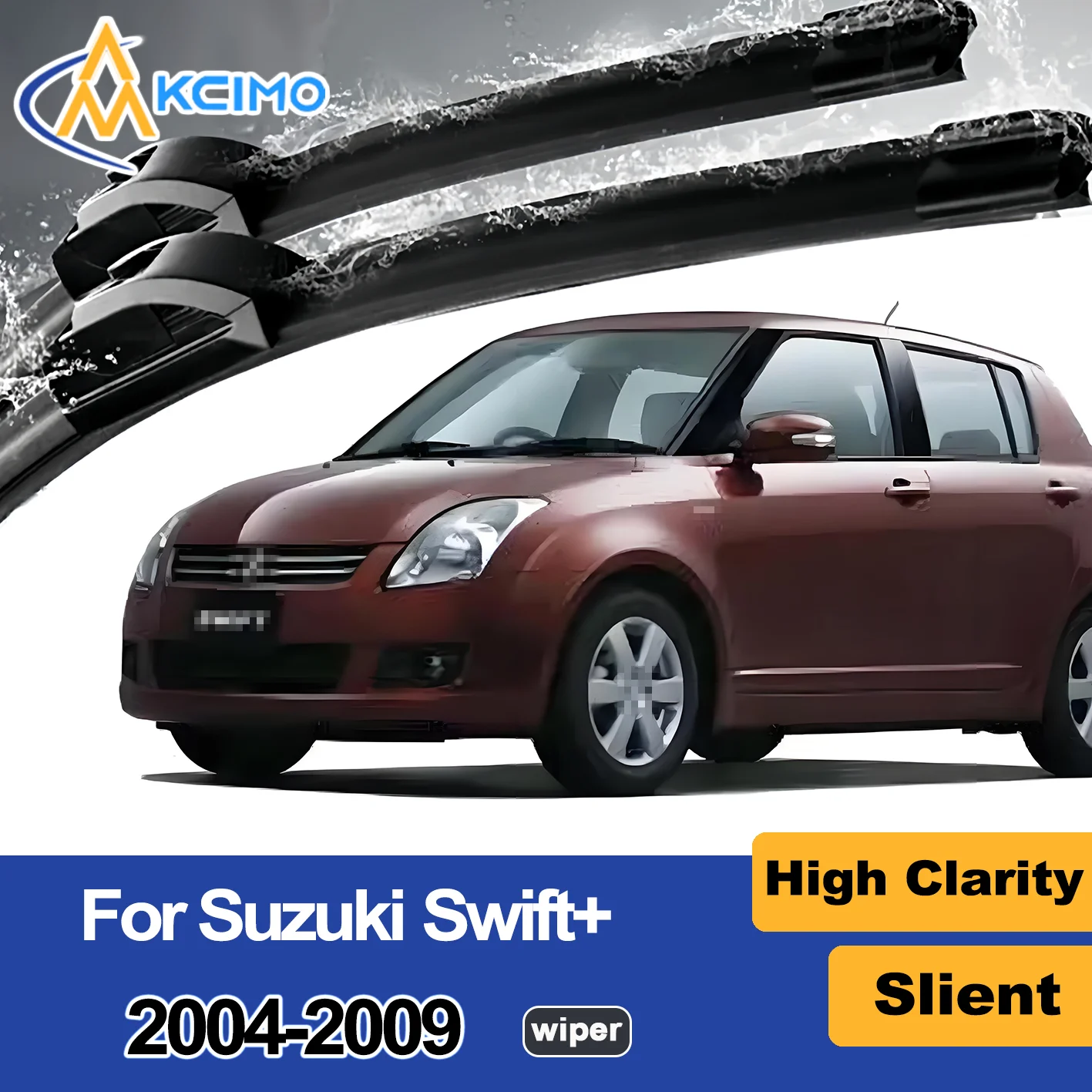 

2PCS New Wiper Blade for Suzuki Swift+ 2004-2009 Chevrolet Aveo(T200) Chevrolet Kalos (T200/T250) Chevrolet Lova (T250) Chevrole