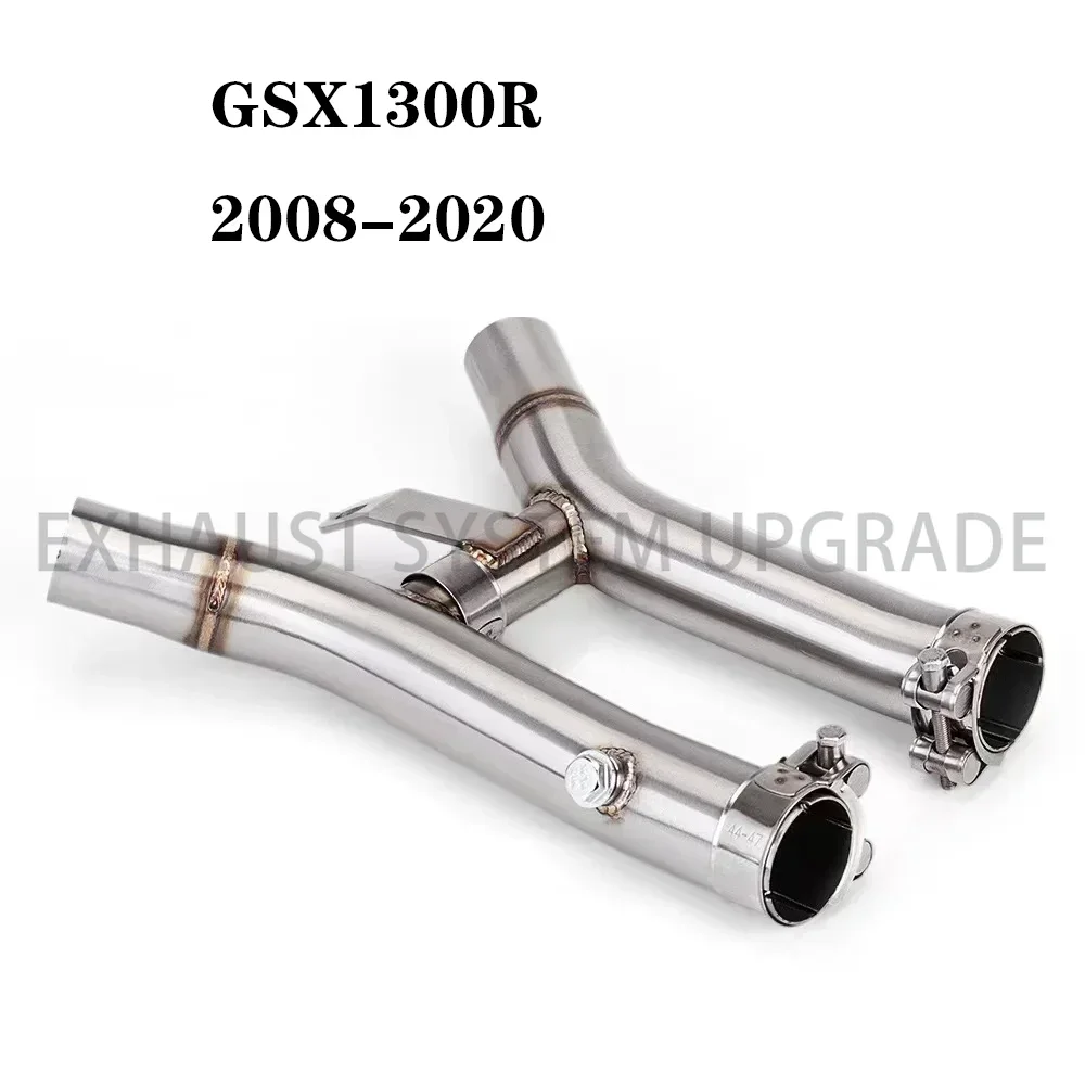 

For Suzuki GSX1300R GSX 1300R 1300 R HAYABUSA 2008-2020 2017 2016 2015 2014 2013 Stainless Steel Muffler Exhaust Mid Link Pipe