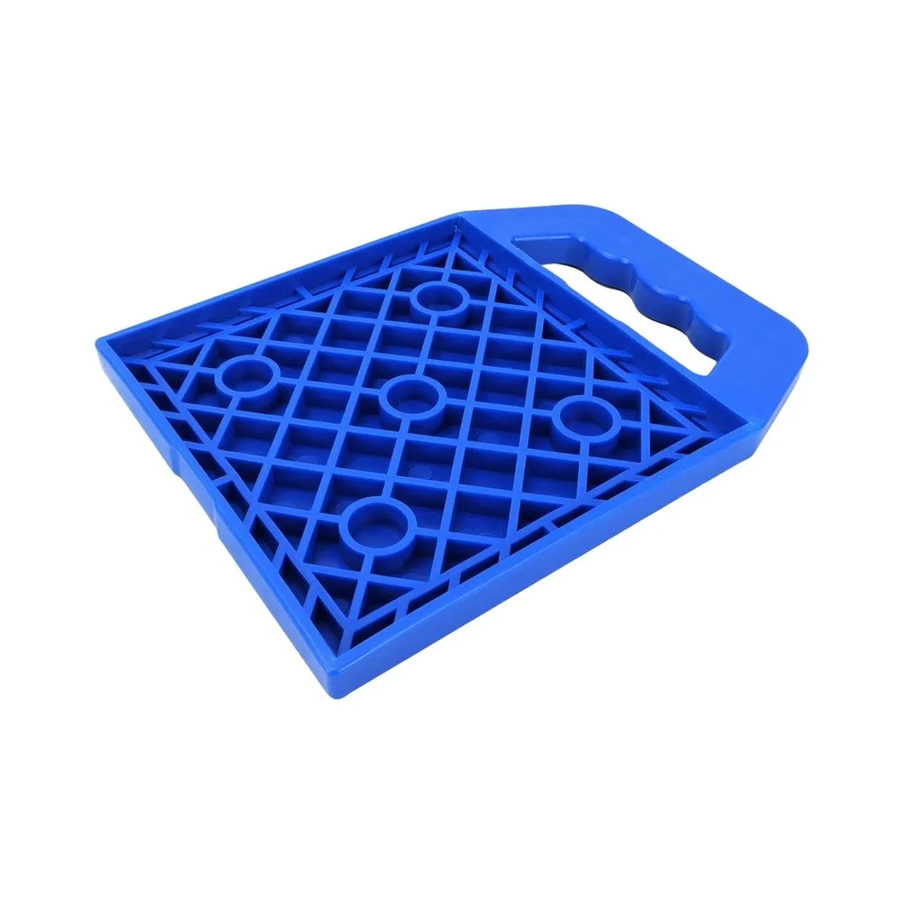 For Camping Adventures Blue for caravan Support Plate Camping Leveling Block High-quality Plastic PP Reinforced Design