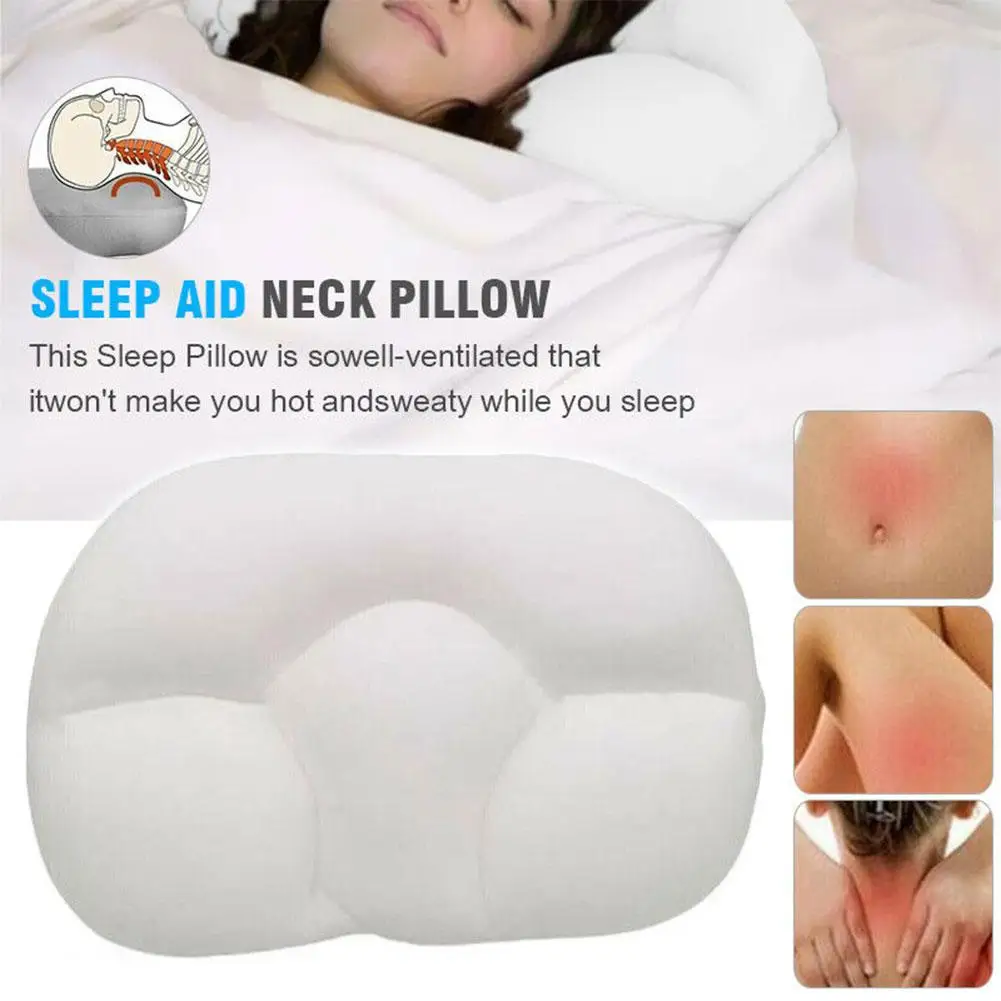 Sleep Pillows Egg Sleeper Memory Foam Soft Orthopedic Neck Pillow Almighty Microsphere Foam Soft Butterfly Shaped Foam Cushion